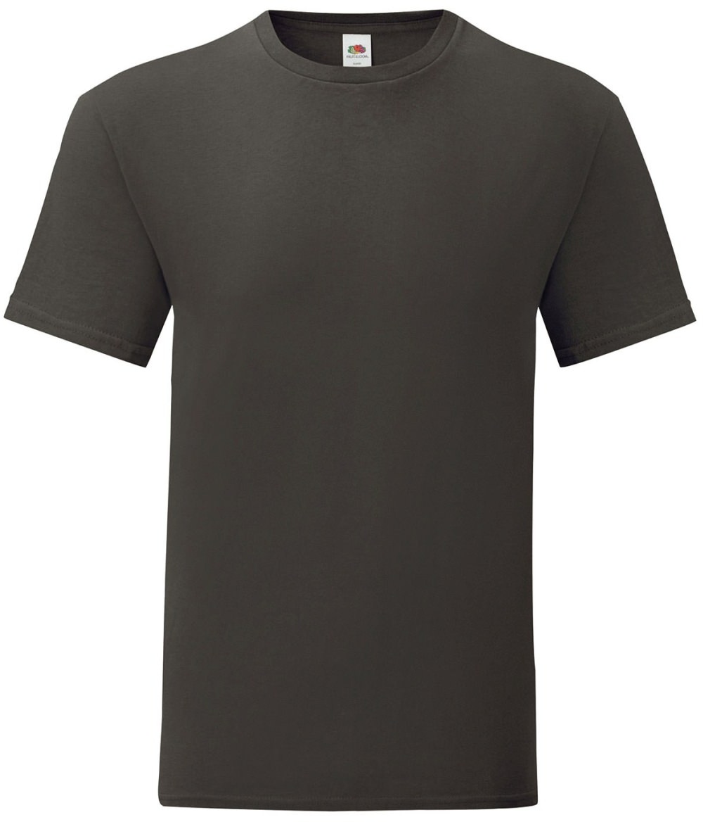 Fruit of the Loom Iconic 150 T-Shirt in versch. Farben und Größen, graphit, L
