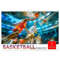 Calvendo Basketball Erlebnisse (Wandkalender 2026 DIN A4 quer), CALVENDO