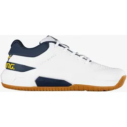 Salming Hallen-Indoorschuhe Recoil Ultra Stabilität/Dämpfung weiss/navyblau Herren