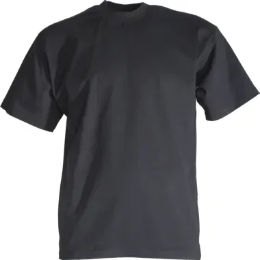 Job T-Shirt LORU schwarz Rundhals - M