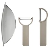 ZONE Denmark Schnittset Singles 3 Teile Soft Taupe