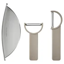 ZONE Denmark Schnittset Singles 3 Teile Soft Taupe