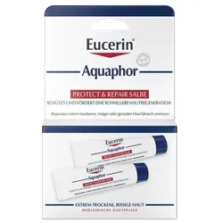 Eucerin Aquaphor Protect & Repair Salbe 2X10 ml