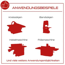 SCHEPPACH Absauganlage Metall 65 L blau