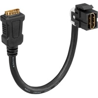 Rutenbeck KMK-HDMI KP sw (0.20 m, HDMI), Video Kabel
