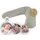 Theraline Stillkissen 190 cm Bambus Lehmgrau
