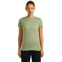 Icebreaker Merino 150 Tech Lite Sparkling Stars grün XL
