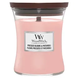 WoodWick Pressed Blooms & Patchouli Medium Hourglass