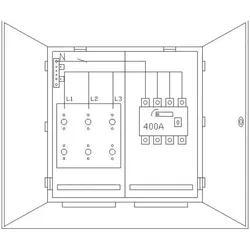 ABN Wandlerschrank Thüringen WS35X1382N 4polig m. Lastschalter