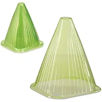 Relaxdays Pflanzenhut Schnecken, 12er Set, Schneckenschutz, Frostschutz, HxBxT: 22