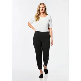 GOLDNER Caprihose 7/8-Stretchhose Schwarz 62