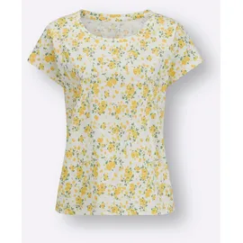 Inspirationen WITT WEIDEN Druck-Shirt in ecru-zitrone-bedruckt | Gr.: 54