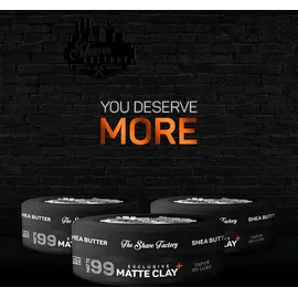 Tsf The Shave Factory Exklusive Matte Clay 99 Taper de Luxe 150 ml