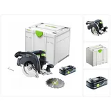 Festool HKC 55 EB-Basic inkl. 1 x 4,0 Ah + Systainer SYS 3 M 337 ohne Ladegerät