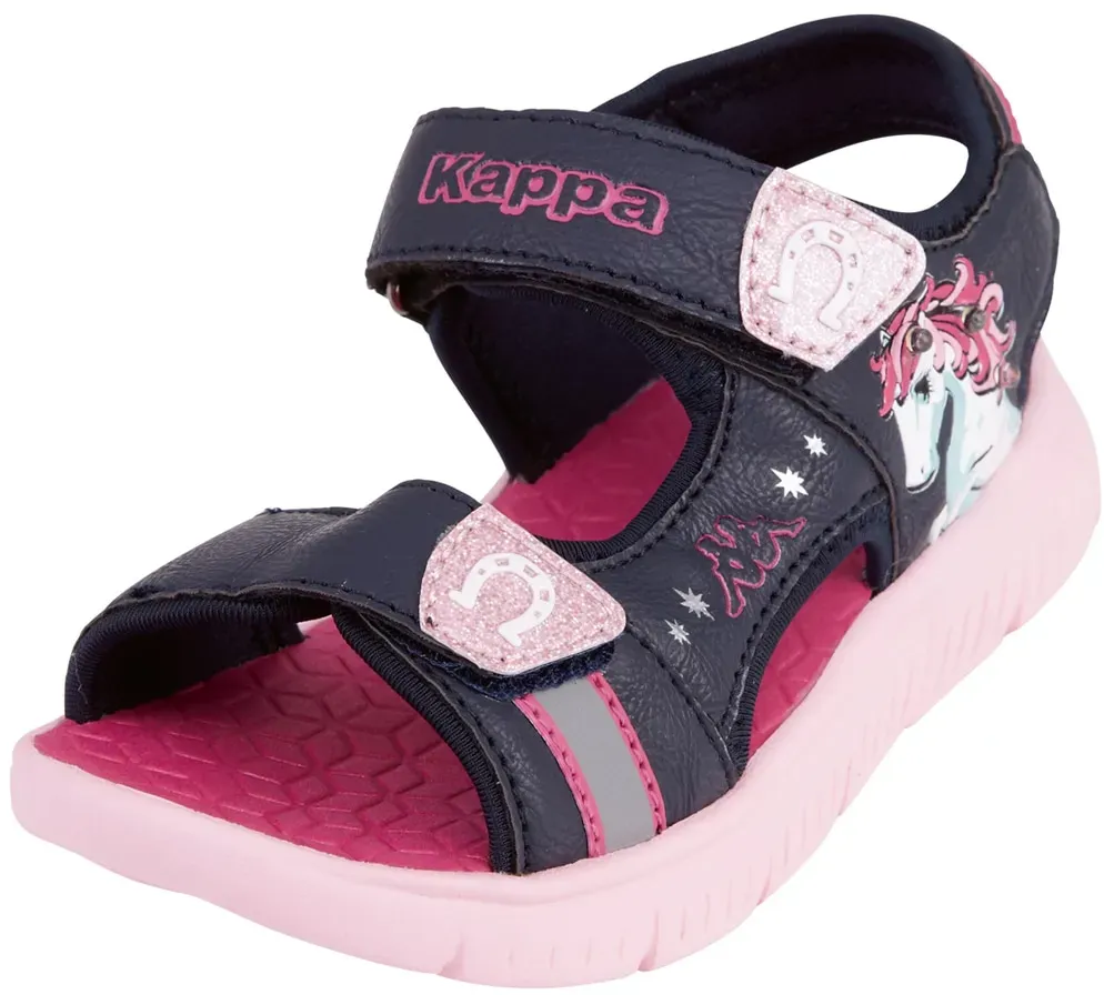 Kappa Sandale, mit leuchtenden LEDs Kappa navy-pink 30