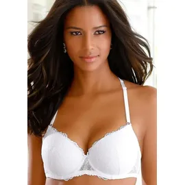 LASCANA Neckholder-BH Dessous Weiß 85D