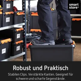 orthex PROFI-Box 40 x 30 x 19 cm 14-tlg. schwarz