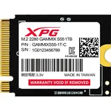 A-Data Adata SSD GAMMIX S55 1TB Gen 4x4 2230 (1000 GB, M.2 2230), SSD