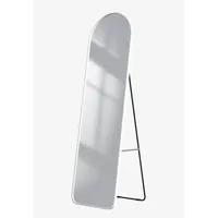 EMKE Emke, Spiegel, Bogen Standspiegel mit Rahmen aus Aluminium,
