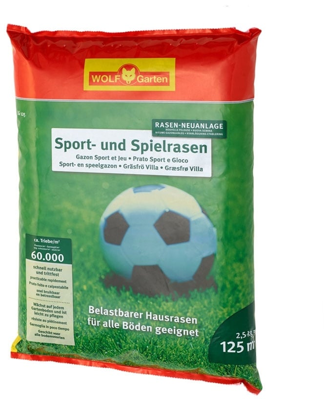 WOLF-Garten LG 125 SPORT- UND SPIEL-RASEN