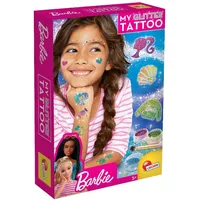 Lisciani My Glitter Tattoo Set mit Schablonen und Glitzerpulver