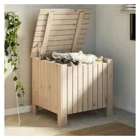 VidaXL Truhe mit Deckel RANA 60x49x54 cm Massivholz Kiefer