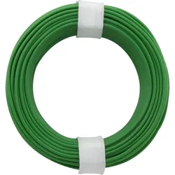 Donau Elektronik Donau Kupferschalt Draht 0,5 mm / 10m / grün, Kupfer, 0.5 mm, G