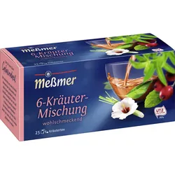 Meßmer Tee 6-Kräuter Mischung 25ST 50G