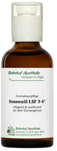 Bahnhof-Apotheke Sonnenöl LSF 3-4
