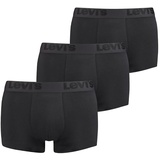 Levi's Herren Trunks im 3er-Pack, Black, S