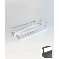 Ausz.rahmen-Einhängetablar, mit Rutschstopp, Arena STYLE 9277629, Stahl pulverb.