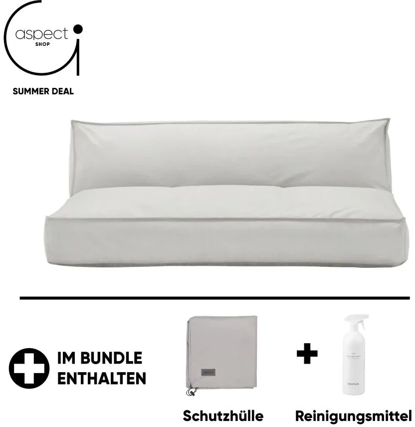 Blomus Sofa -STAY- inkl. Gratis Schutzhülle 3-Sitzer Cloud