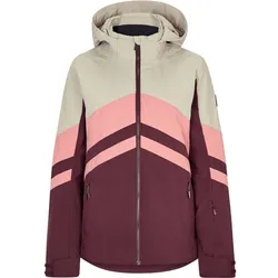 ZIENER Damen Unterjacke TELIA, velvet red. silver beige dob, 44