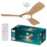 Philips Olas 107 cm Deckenventilator Weiß