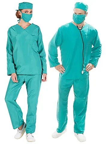 Arzt-Kostüm "Chirurg" unisex