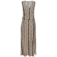 LASCANA Maxikleid Beige/Braun 34