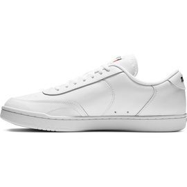 Nike Court Vintage Sneaker Herren in white-black-total orange, 42.5