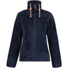 ICEPEAK Colony S8 Midlayer flauschige Fleecejacke Damen 390 - dark blue XL