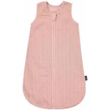 Alvi Mull-Schlafsack uni pink, 110 cm