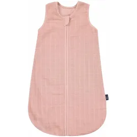 Alvi Mull-Schlafsack uni pink, 110 cm