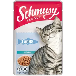 Schmusy Ragout mit Lachs in Sauce 22 x 100 g