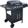 vidaXL Gasgrill 4+1 Brenner schwarz 41898
