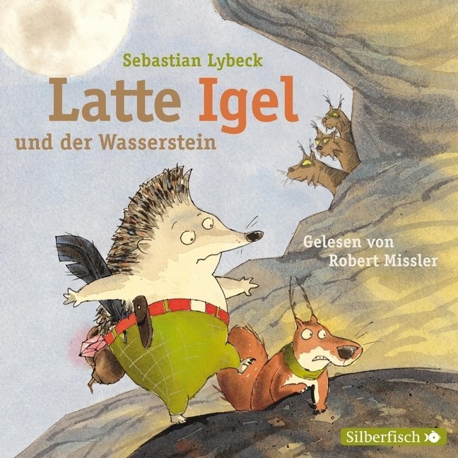 Latte Igel 1: Latte Igel Und Der Wasserstein 2 Audio-Cd - Sebastian Lybeck (Hörbuch)