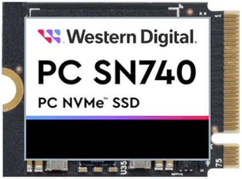 Western Digital SN740 SSD 256GB NVMe M.2 2230 PCIe x4
