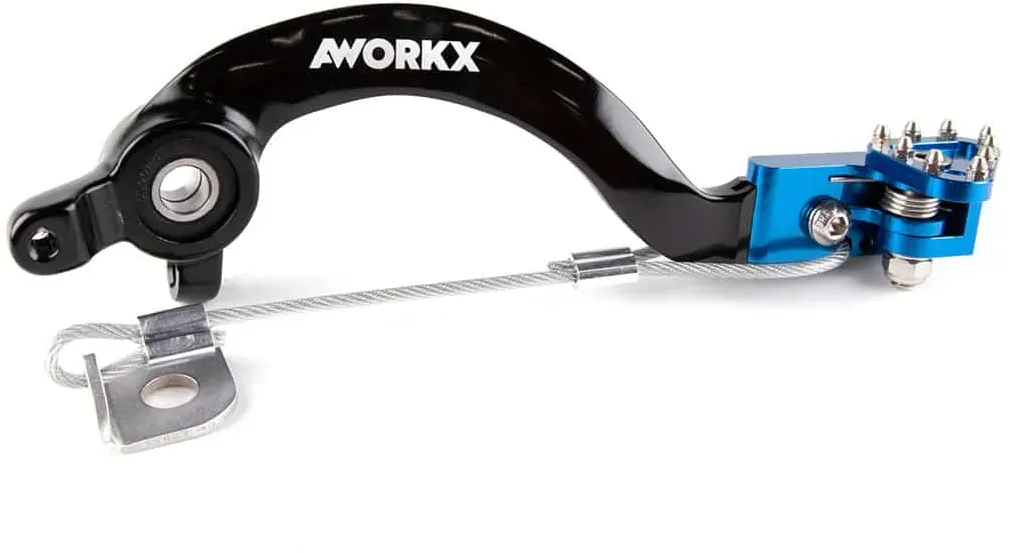 AWORKX Hinterradbremspedal - Blau