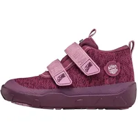 Affenzahn Übergangsschuh Knit Happy wasserdicht atmungsaktiv vegan mit Kaltfutter, Klettverschlüssen und Rutschfester Sohle Größe 21-32 Otter - Rosa, 33 - 33 EU