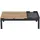 Siena Garden Alvida Gartentisch 102 x 70 x 27,5 cm Braun/Grau