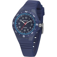 SINAR Quarzuhr XB-23-2, Armbanduhr, Kinderuhr, ideal auch als Geschenk blau