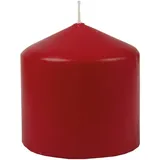 HS Candle Stumpenkerzen Ø8cm Rubinrot Rot