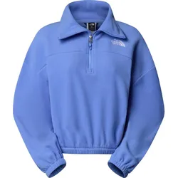 The North Face Womens 100 Glacier Half Zip Fleece virtual blue (0YI) L